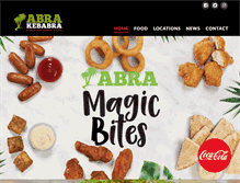 Tablet Screenshot of abrakebabra.com